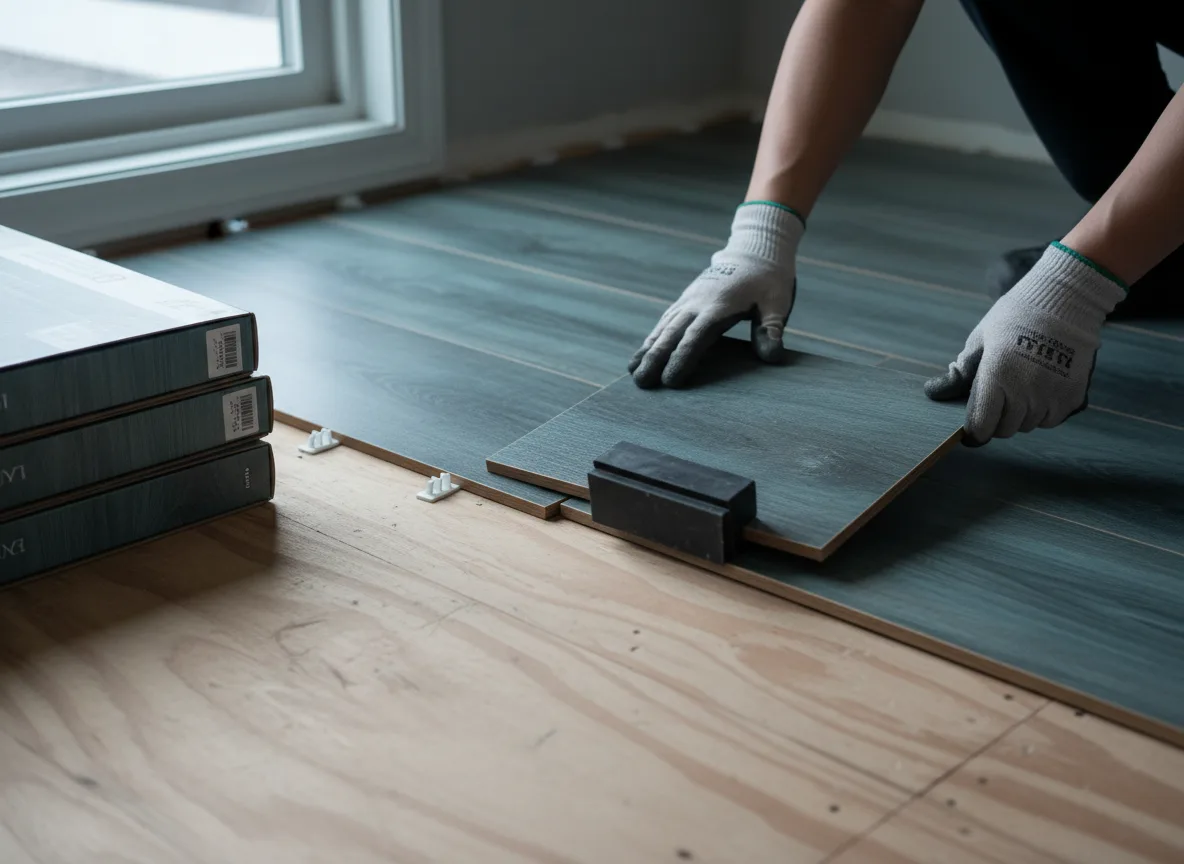 Luxury Vinyl Plank Installation company in Colcord, OK